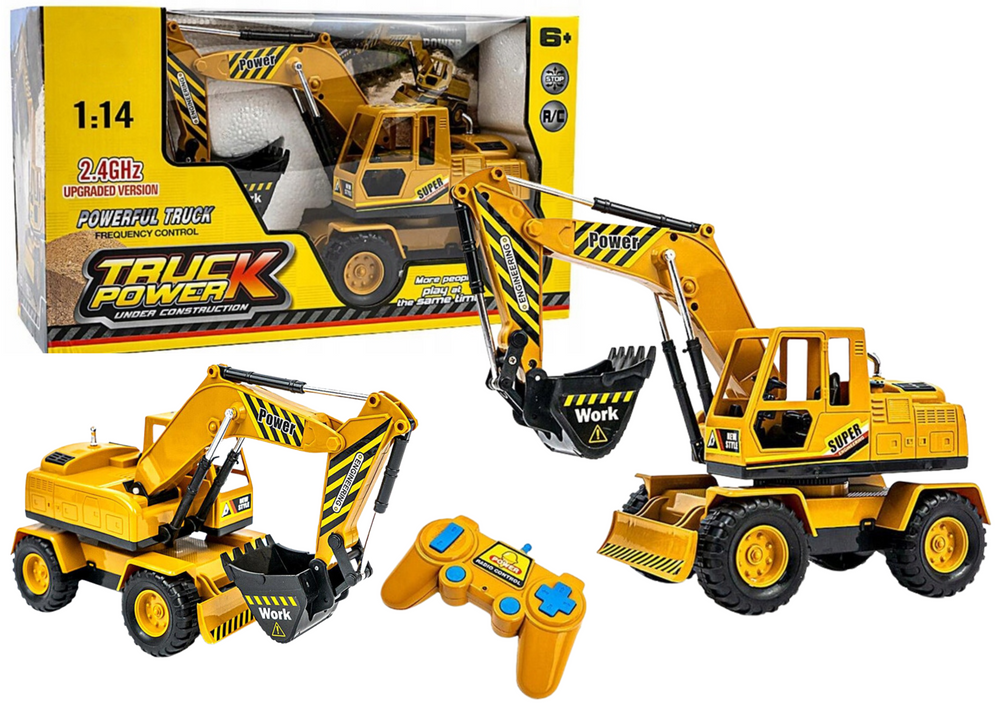 Fjernbetjening Bulldozer Construction Vehicle 1:14 Skala