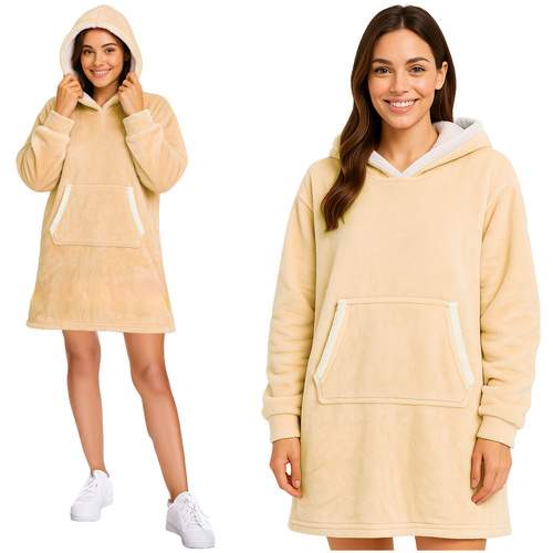 XXL sweatshirt - beige tæppe Ruhhy 26146