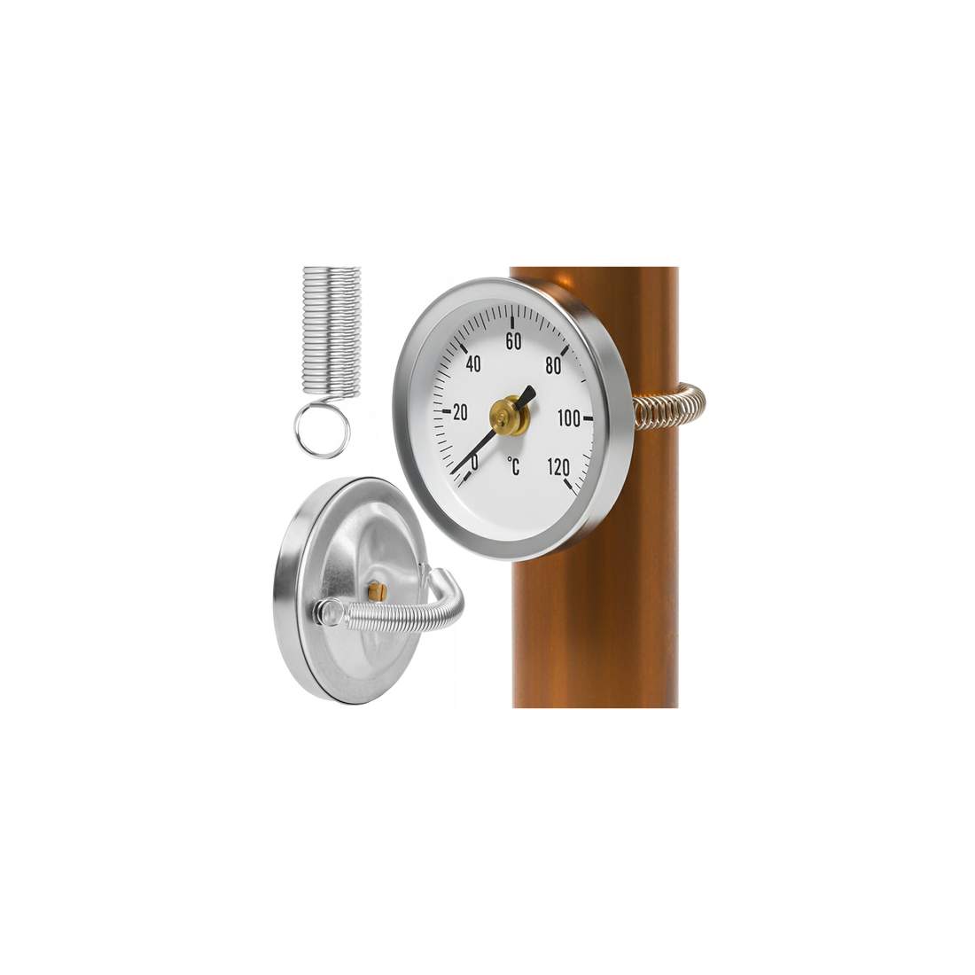 Termometer med ratt för ugnar på 120°C – enkel rörmontering | Hem & Hobby | Pryloteket