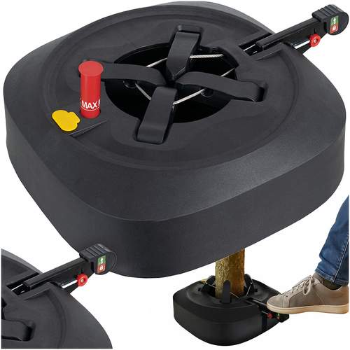 Selvklemmende juletræsfod – Hurtig opsætning, stabil base