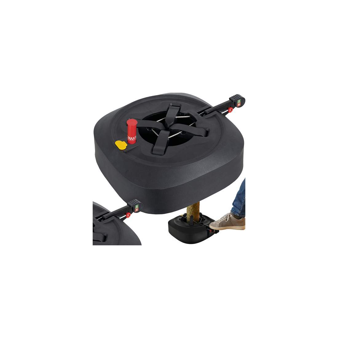 Självklämande julgransfot – Snabb montering, stabil bas | Hem & Hobby | Pryloteket