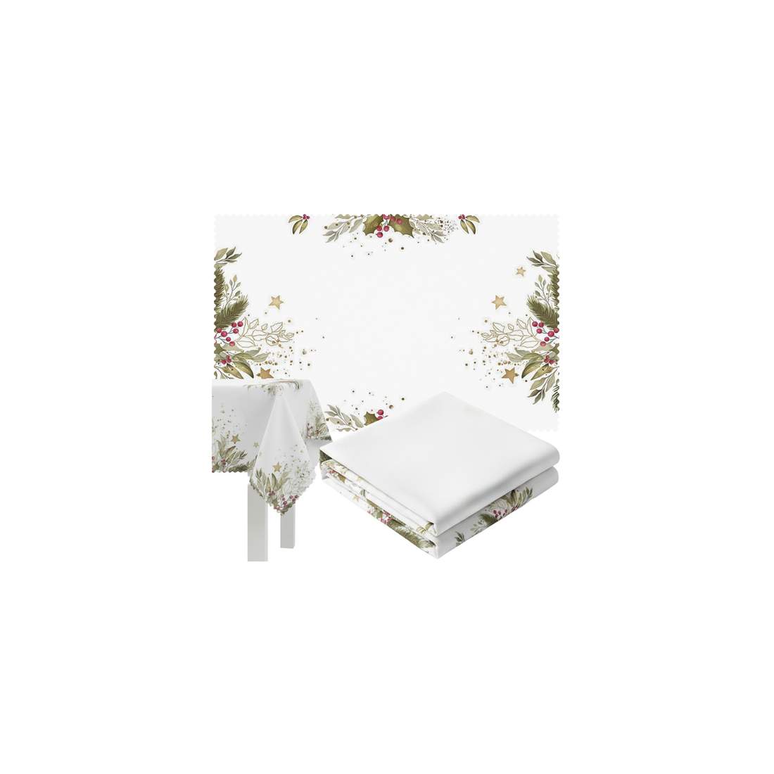 Julduk 140x220cm – Fläckbeständig polyester | Hem & Hobby | Pryloteket