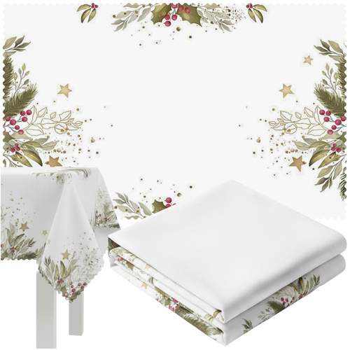 Juledug 140x220cm – Pletafvisende polyester