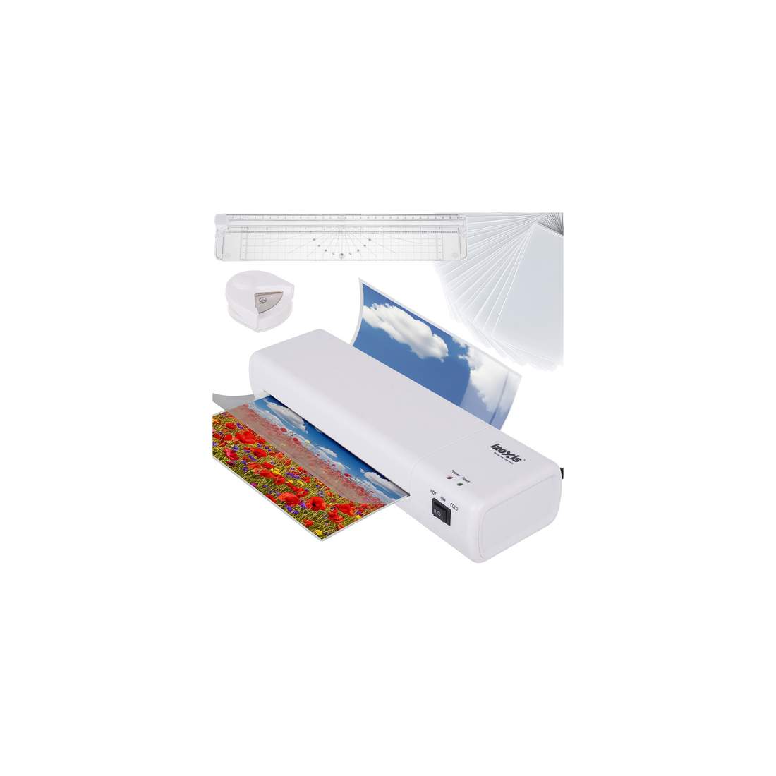 A4-lamineringsmaskin 4-i-1-set – varm och kall, inbyggd trimmer | Hem & Hobby | Pryloteket