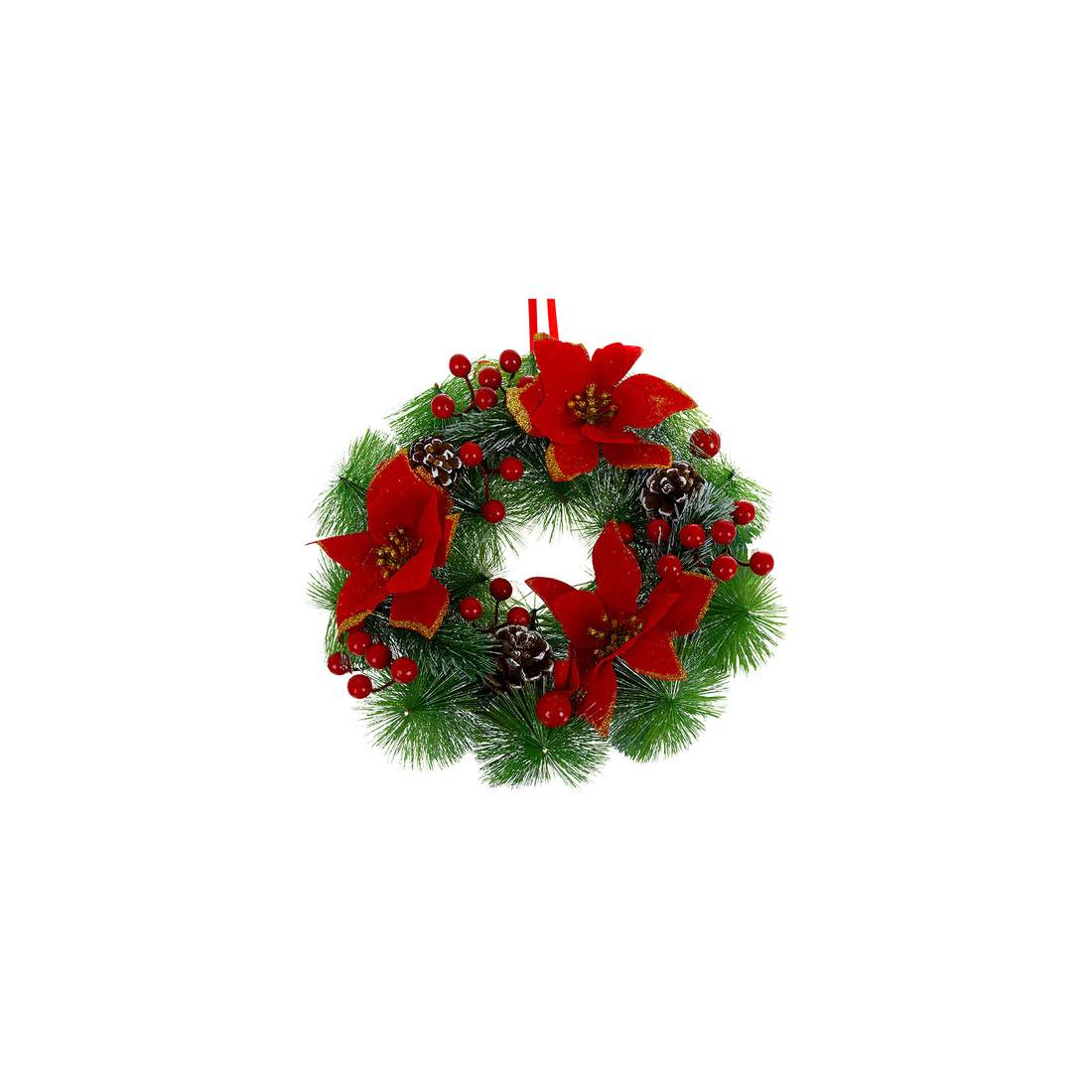 Julkrans 30 cm – Naturtroget, underhållsfritt dekoration | Hem & Hobby | Pryloteket