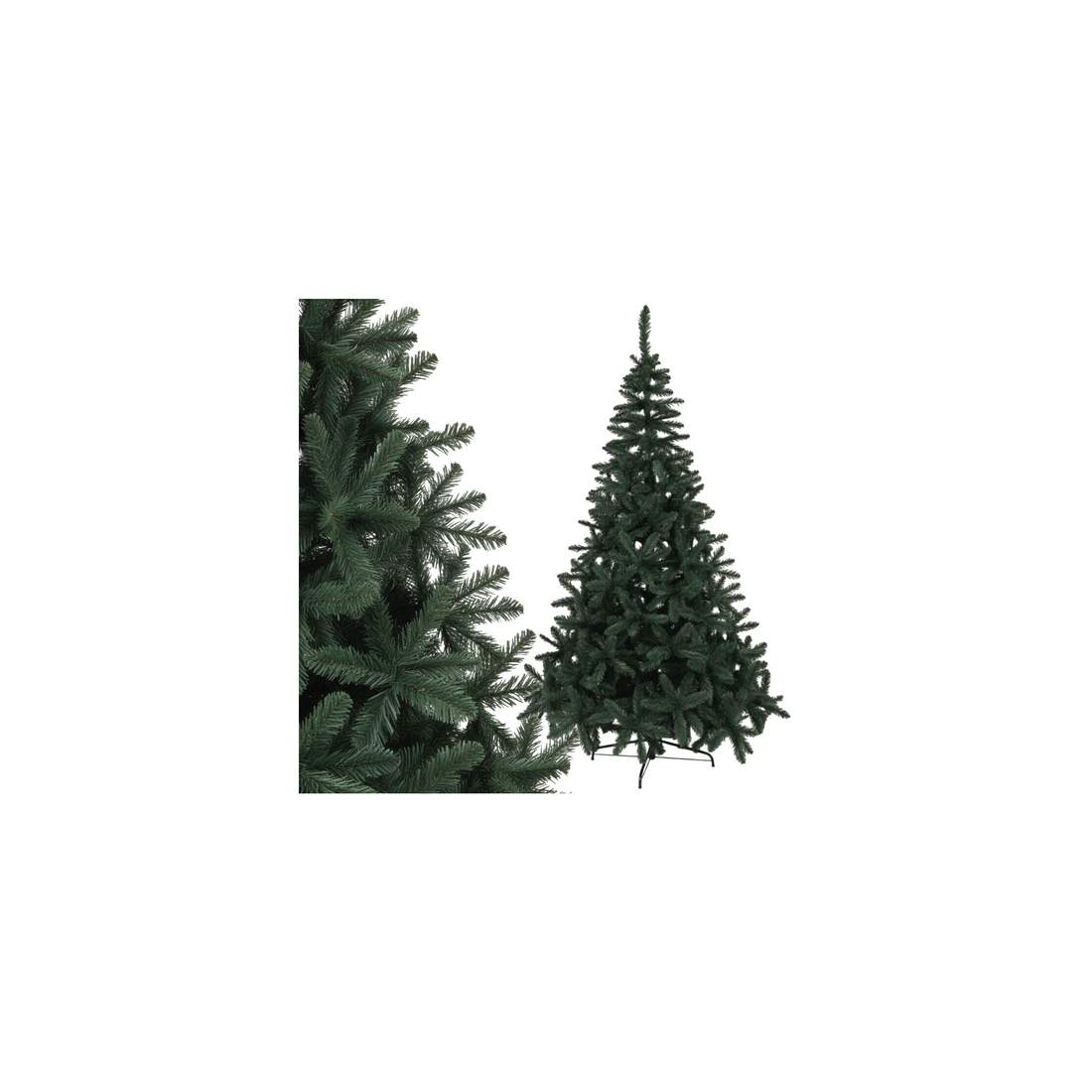 Konstgjord julgran 2,1 m – Flamskyddad, täta nålar | Hem & Hobby | Pryloteket
