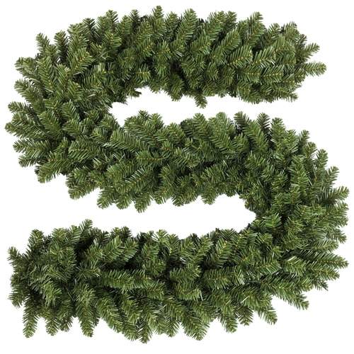 Juleguirlande 270 cm – Tætte, fleksible PVC-grene