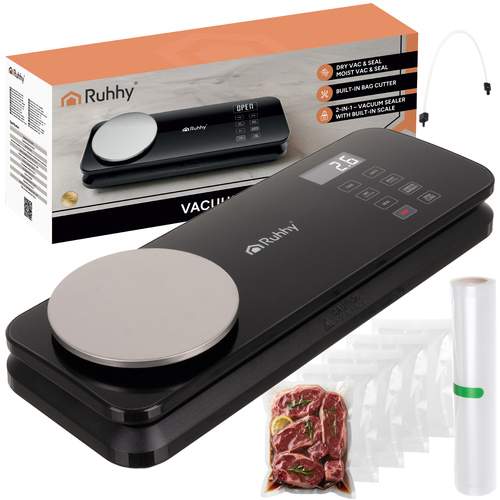 Vakuumförslutare med våg – 2-i-1, 120W, 80 kPa sugkraft | Hem & Hobby | Pryloteket