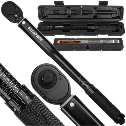 Momentnøgle 3/8" 7–112 Nm, kalibreringscertificeret