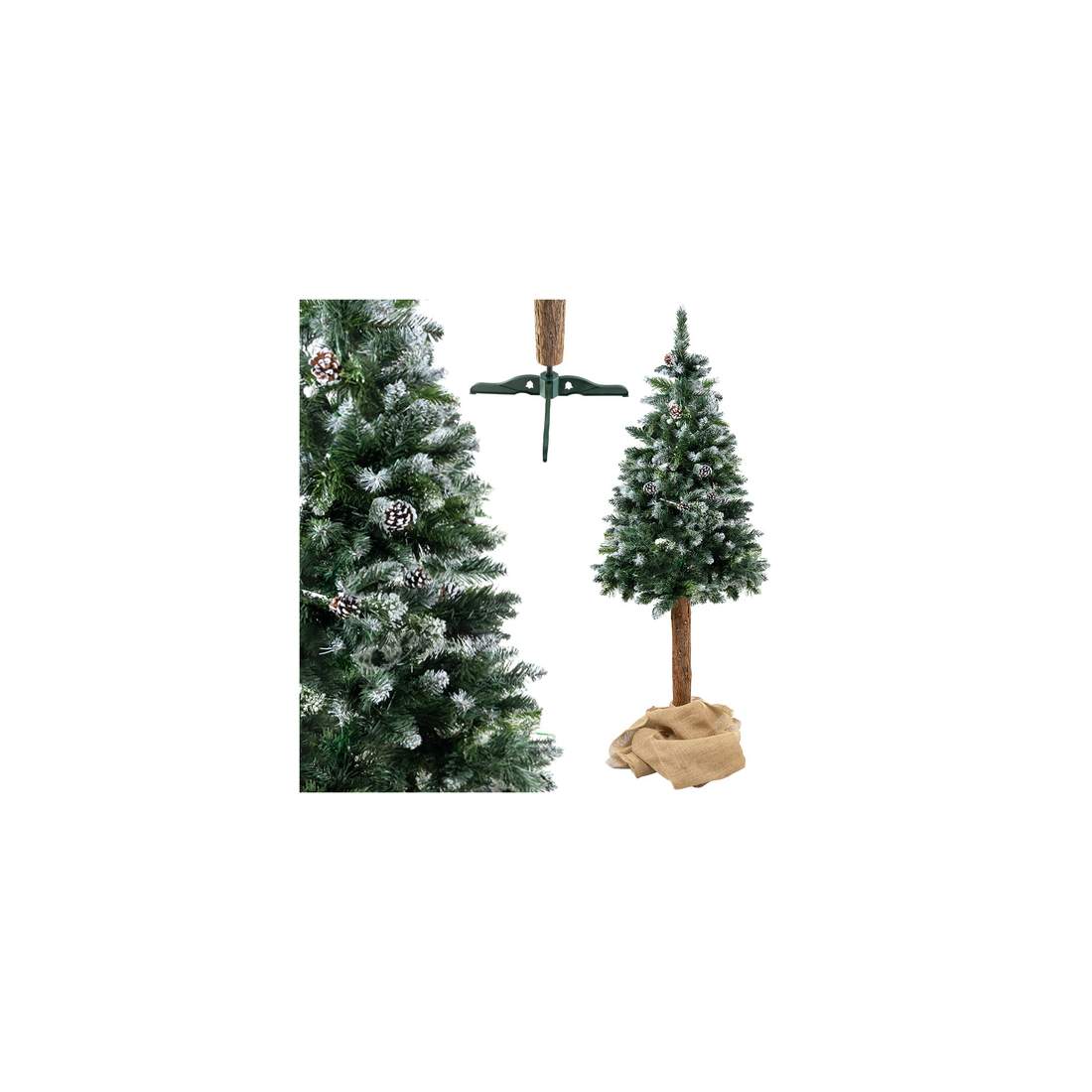 Konstgjord julgran med snöeffekt, 180 cm | Hem & Hobby | Pryloteket