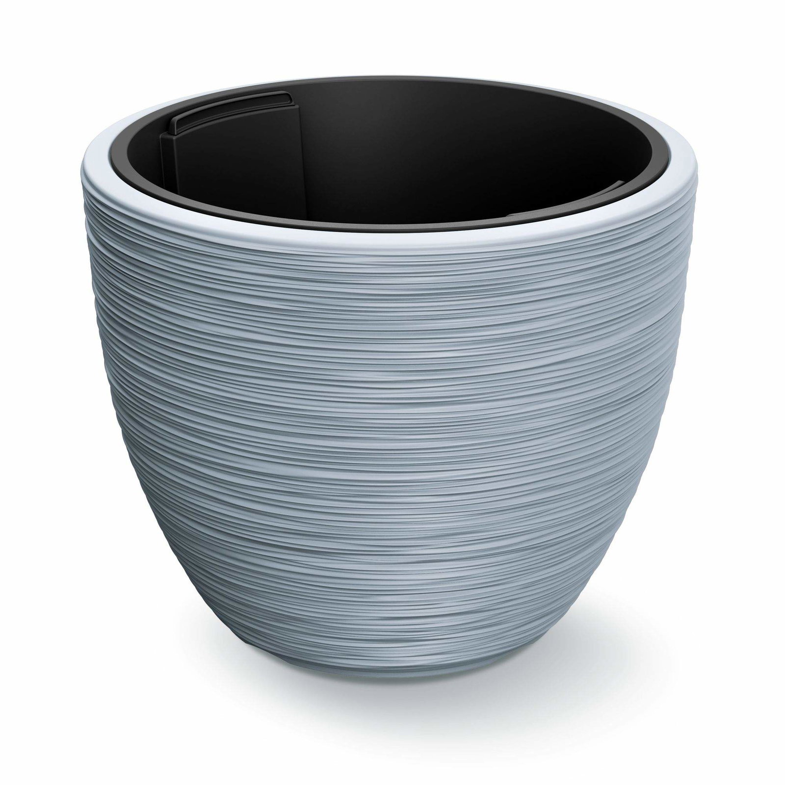 Grå plastkruka, 40x32cm, väderbeständig | Hem & Hobby | Pryloteket