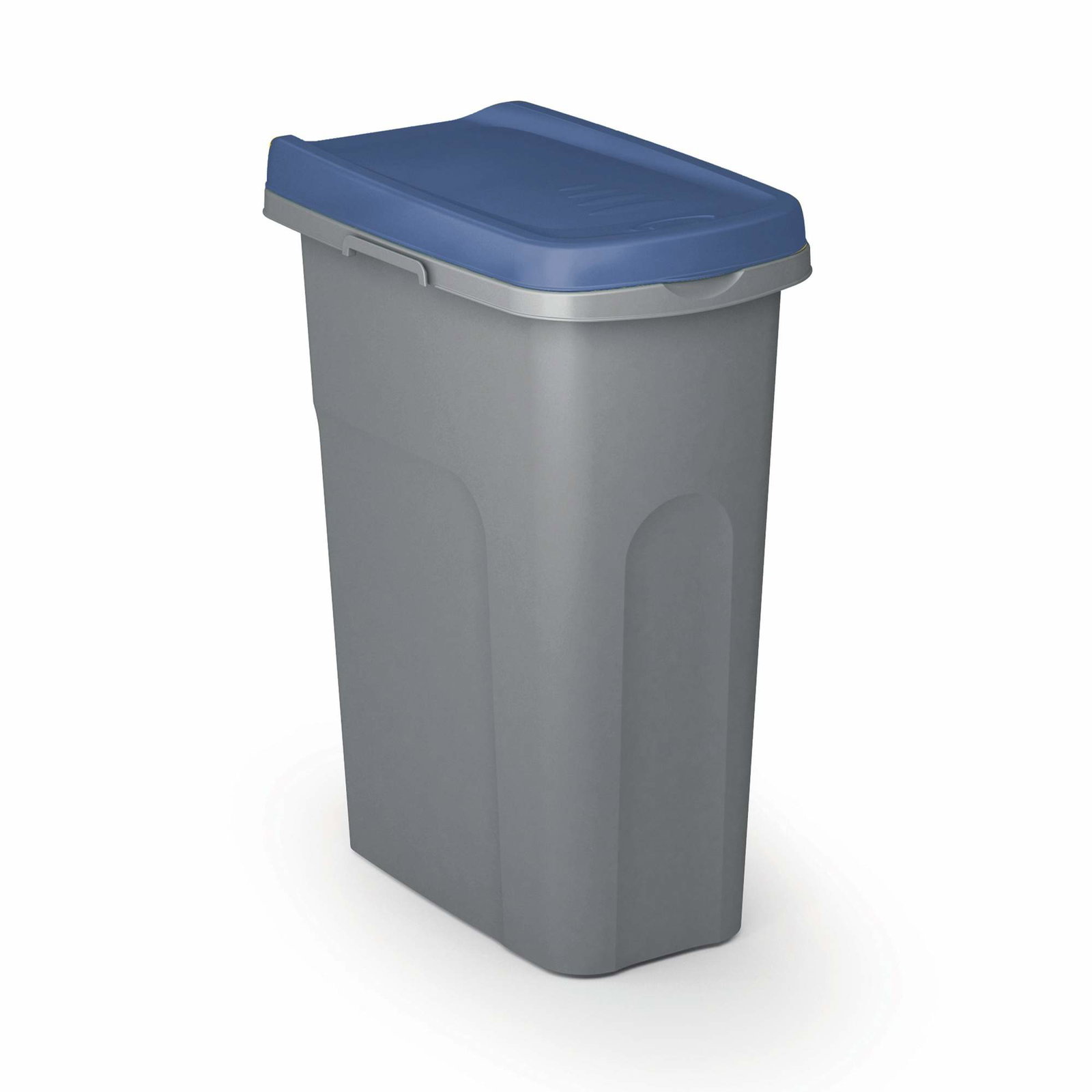 Papperskorg 25L – Grå/Blå, Enkel avfallssortering | Hem & Hobby | Pryloteket