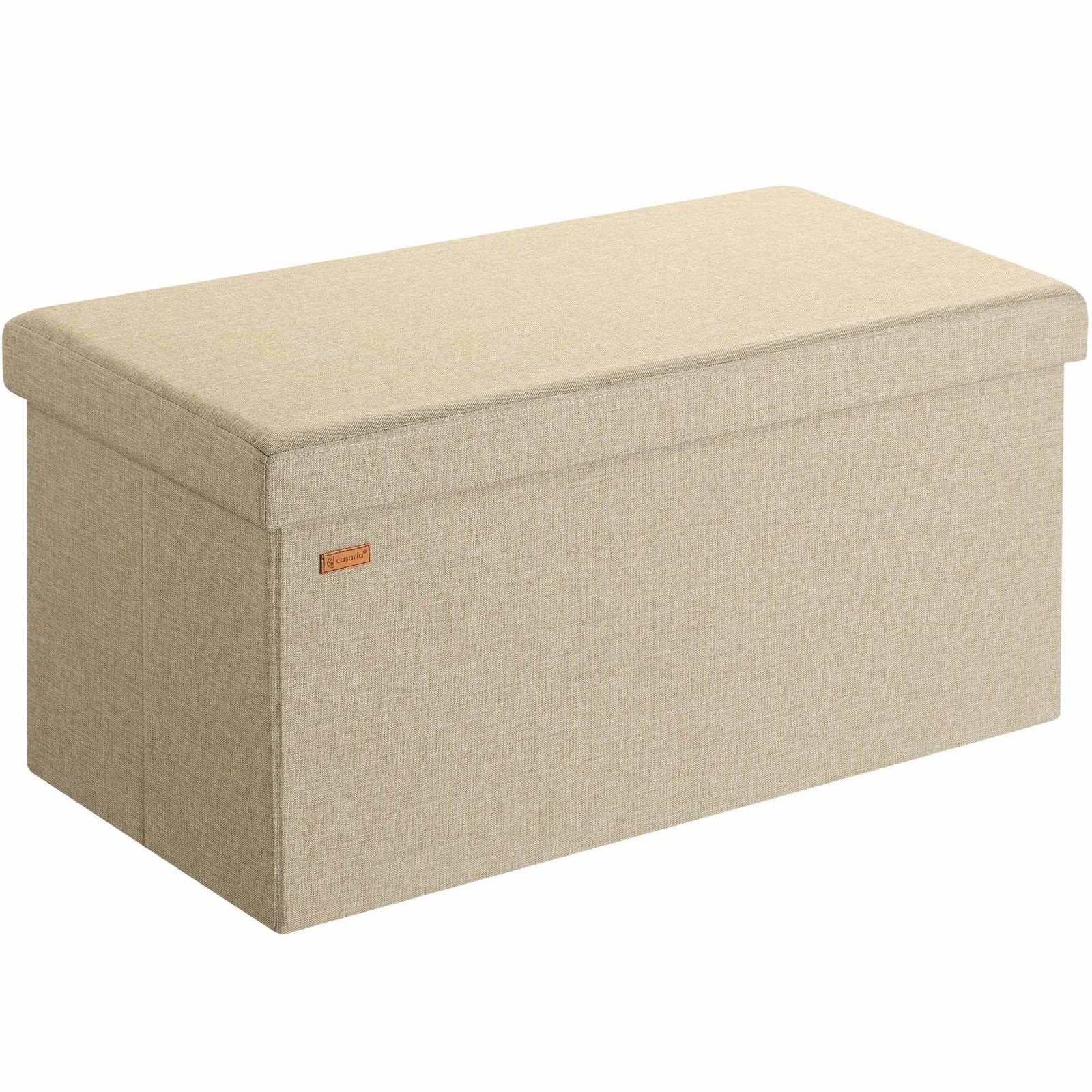 Bänk Beige 76x38x38cm MDF hopfällbar | Hem & Hobby | Pryloteket