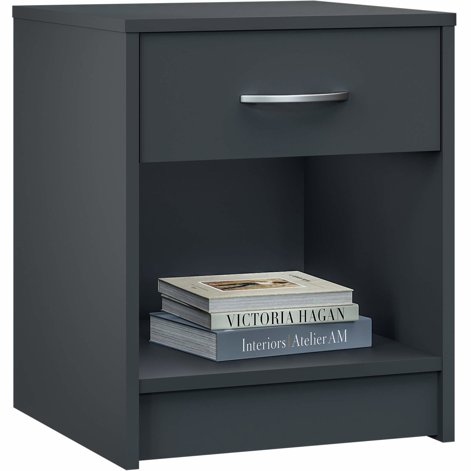 Nattduksbord Antracit 50x40x35cm – Förvaring, Hållbart | Hem & Hobby | Pryloteket