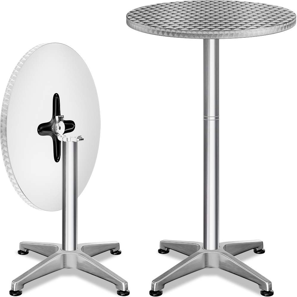 Hopfällbart bistrobord, set om 2 – justerbar höjd, 60 cm | Hem & Hobby | Pryloteket