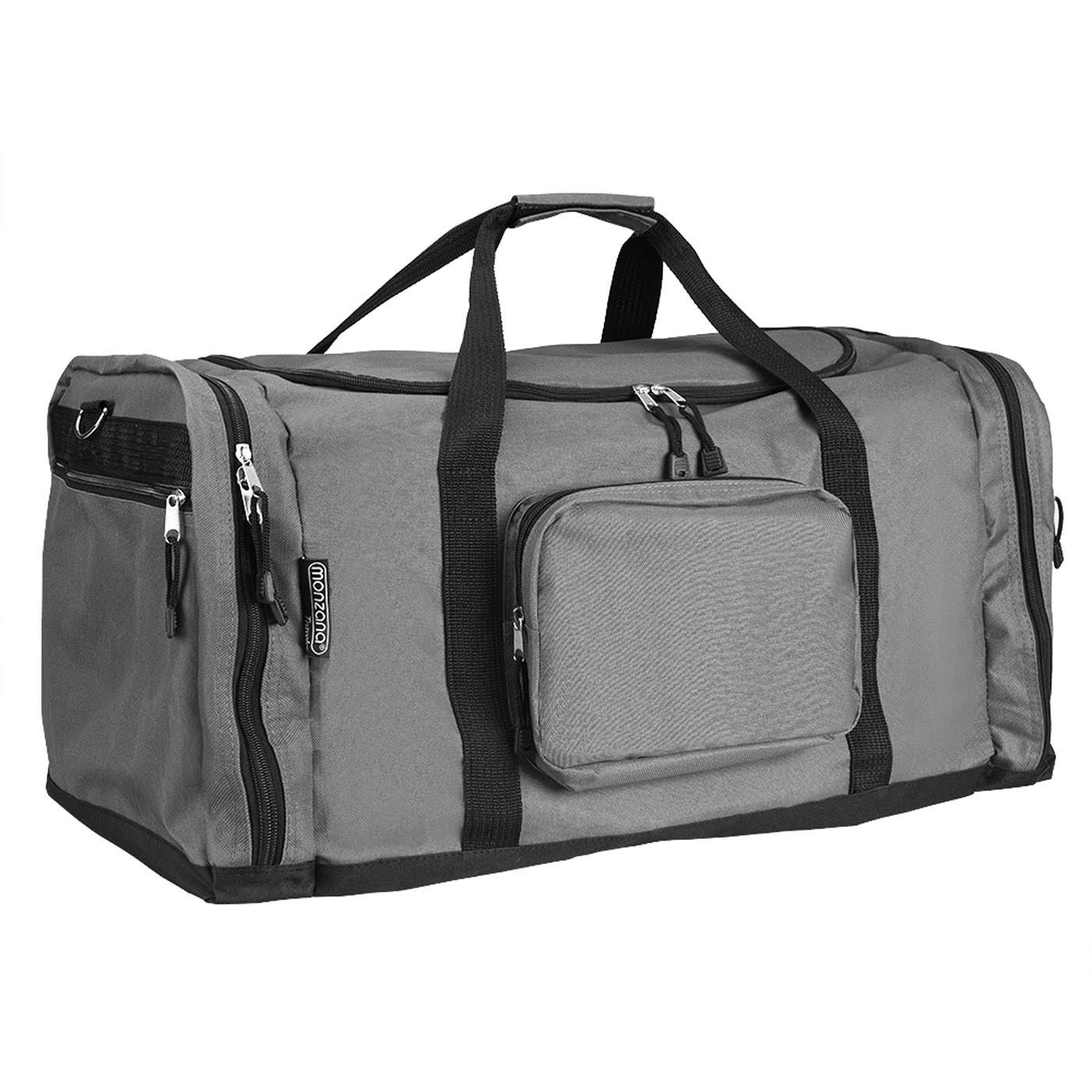 Rejsetaske 90L Antracit – Stor, Holdbar, Multi-Lommer