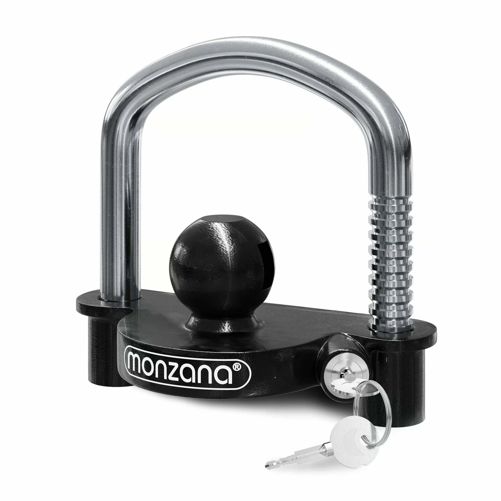 Universellt stöldskyddslås för släpvagn, legerad metall, svart | Hem & Hobby | Pryloteket