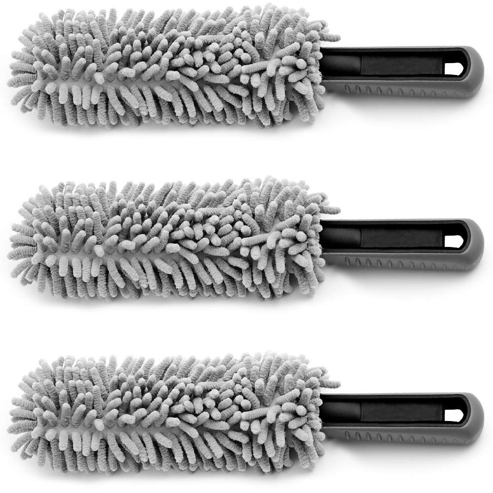 Fælgbørste – 34 cm, fleksibel, sikker til hele fælgen