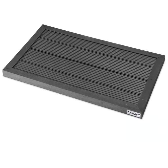 WPC bundplade, antracit, 101x63x5,5cm, 300kg kapacitet