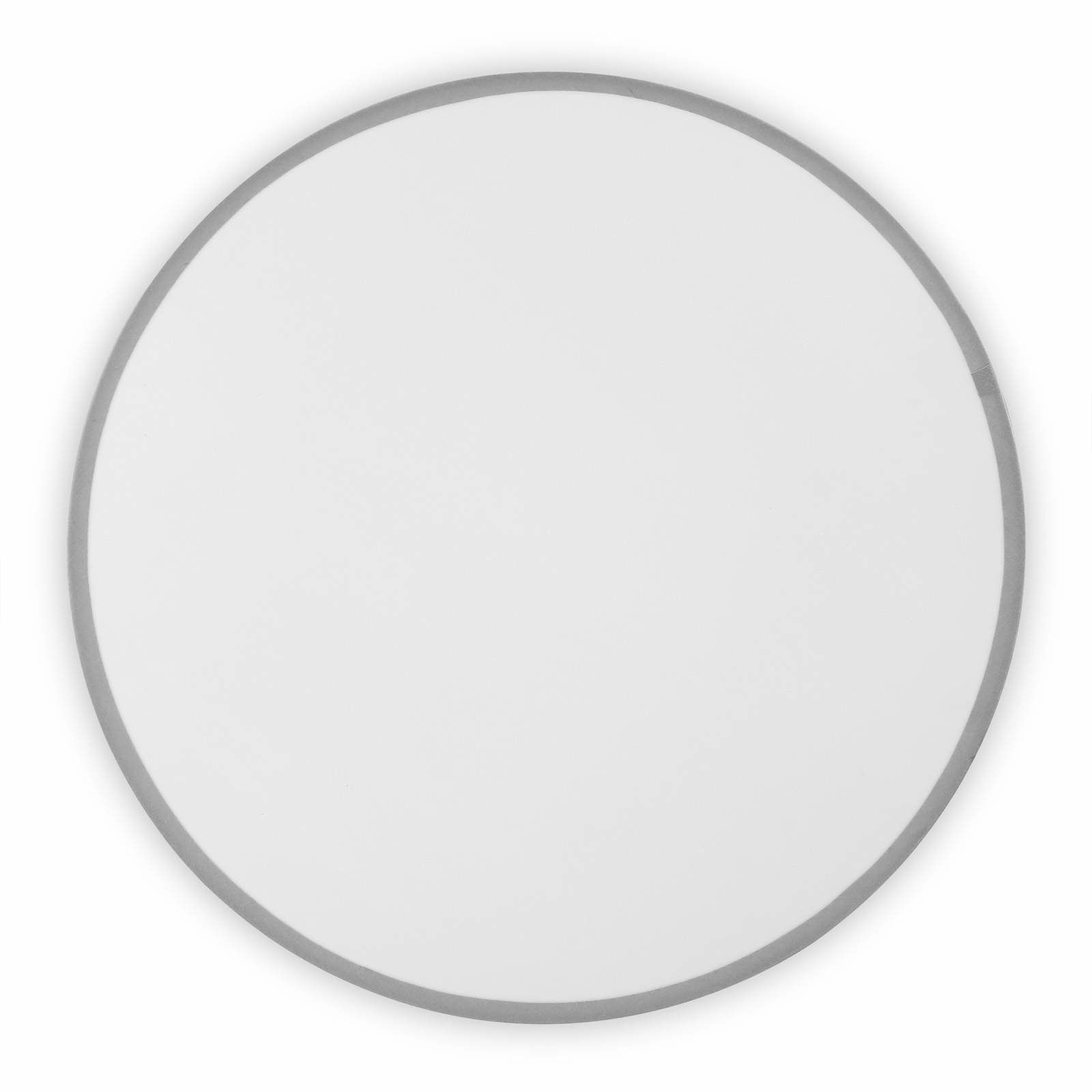 Grå stofloftlampe, 30 cm, E27-fatning