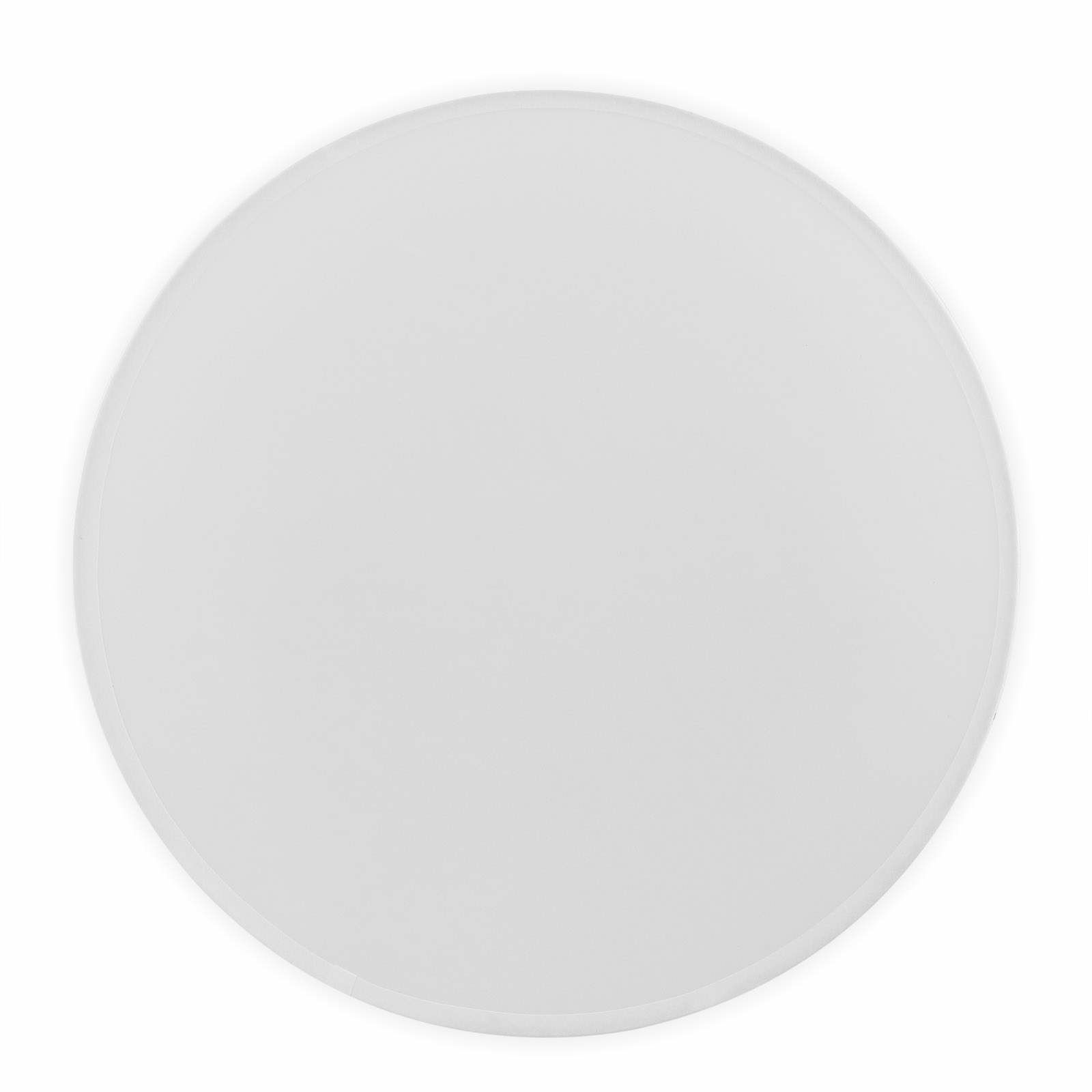 Loftlampe i stof 30 cm hvid – E27-fatning, blændfri