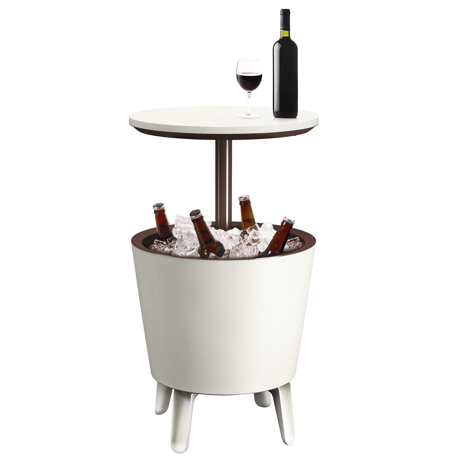 Utomhusbarbord med svalkande yta – 30 liters ishink, väderbeständig | Hem & Hobby | Pryloteket