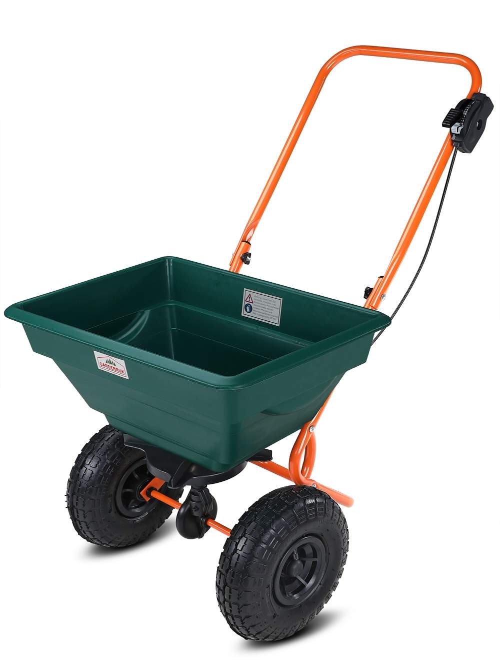 Græsspreder 25L – Pneumatiske dæk, alsidig brug