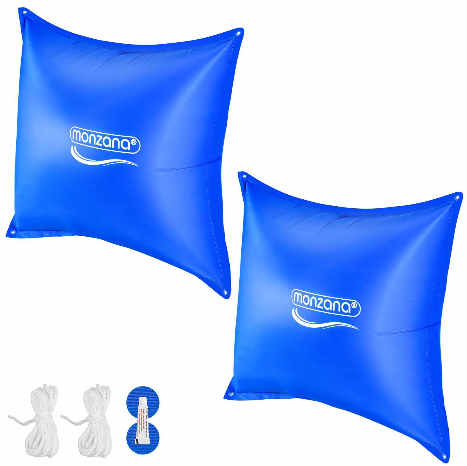 Poolhyndesæt, 2 stk., 120x120 cm, vinterklar