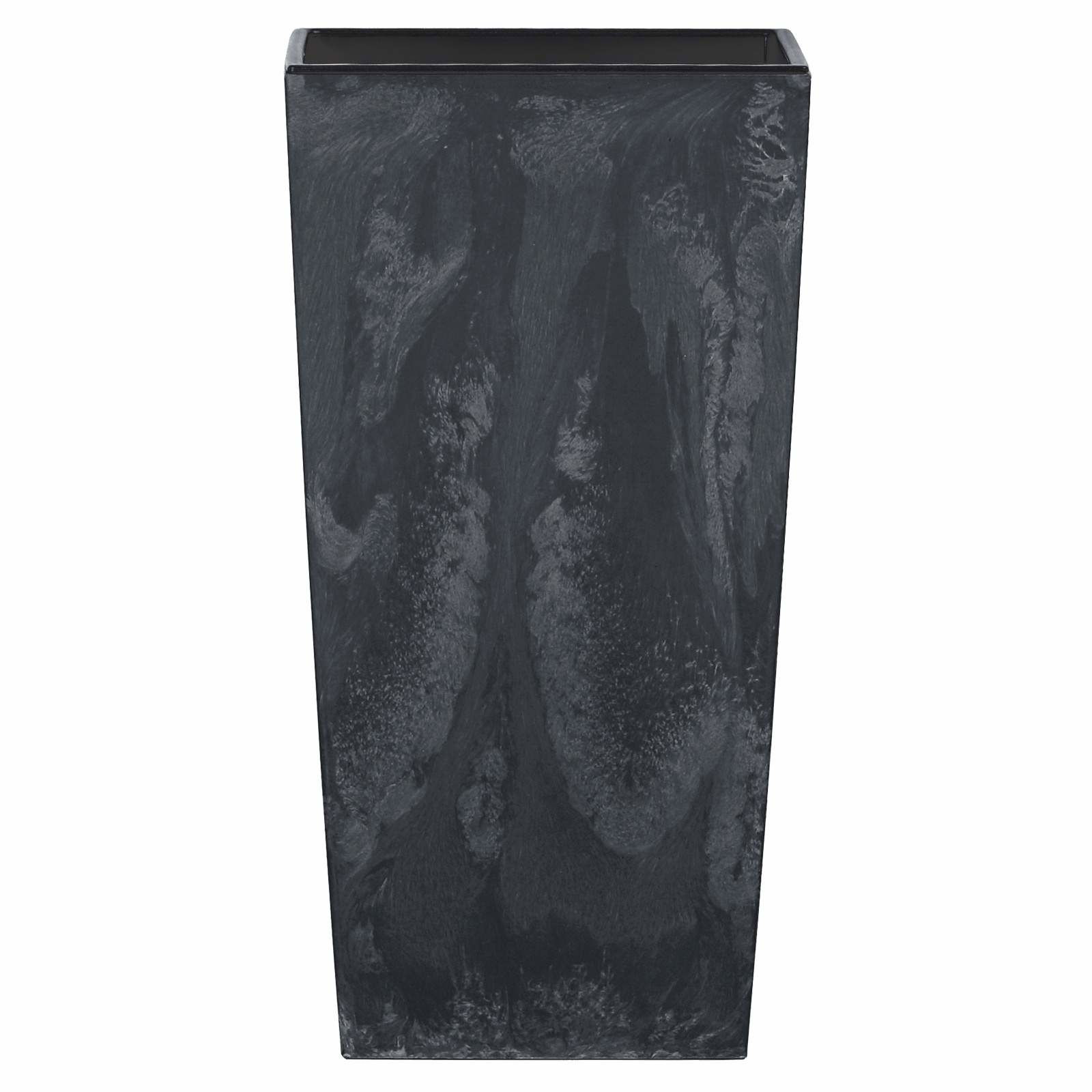 Plantepotte i betondesign, letvægts, 91L antracit