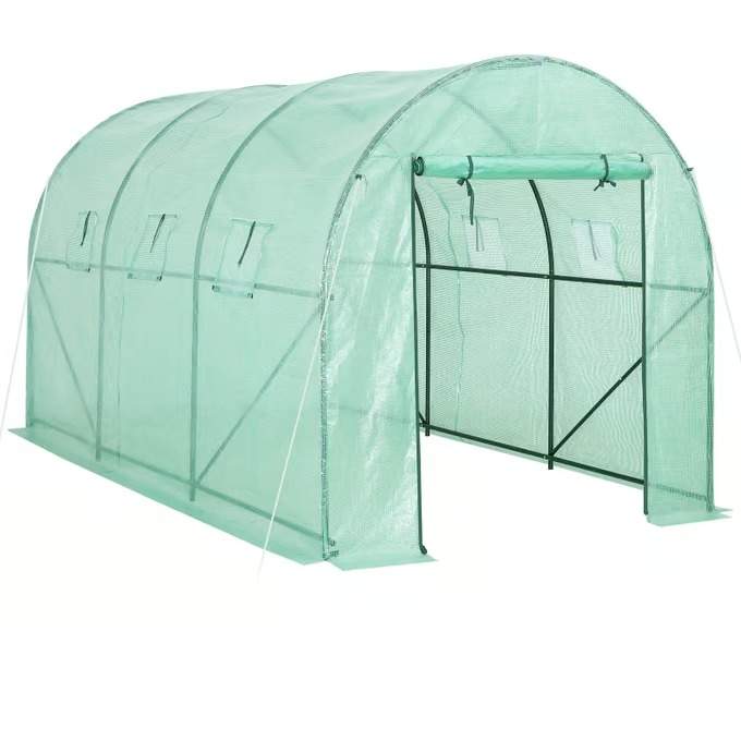 Polytunnel drivhus 115x65ft – Nem montering, vejrbestandig