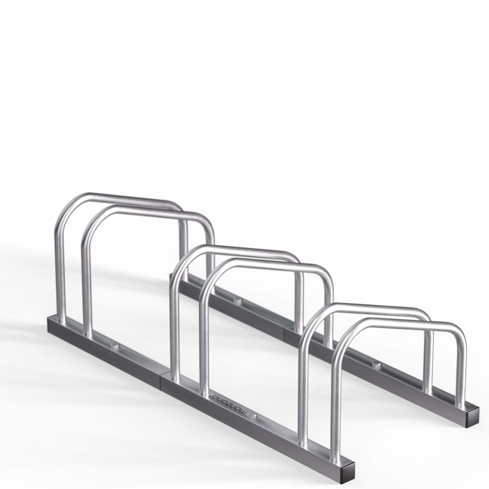 Cykelstativ til 2 cykler, indendørs/udendørs, nem montering