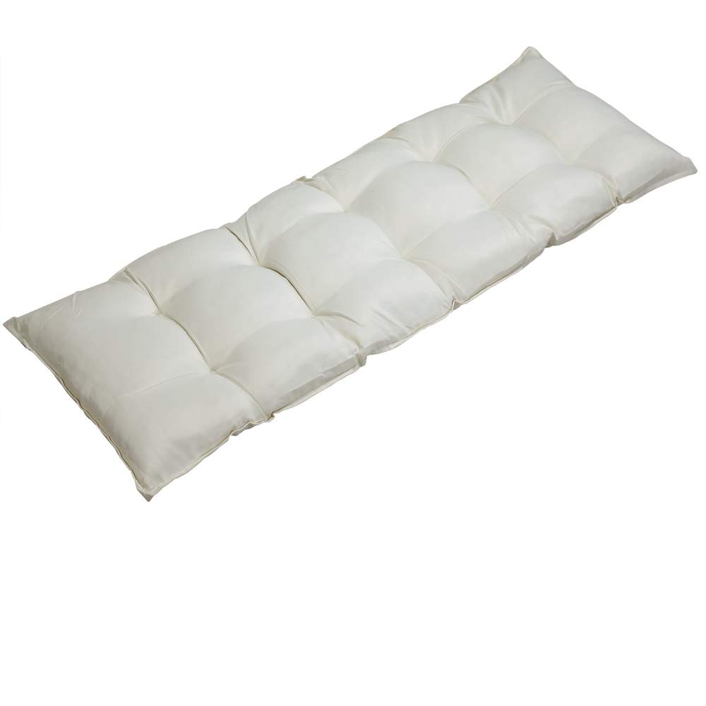 Bänkdyna 145x45x8cm, Creme, Vattenavvisande | Hem & Hobby | Pryloteket