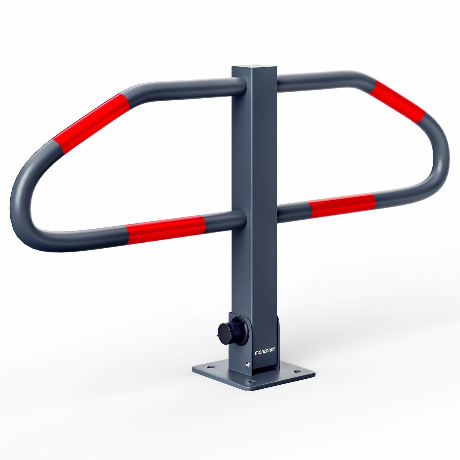 Parkeringsbom – Hopfällbar stål med lås | Hem & Hobby | Pryloteket