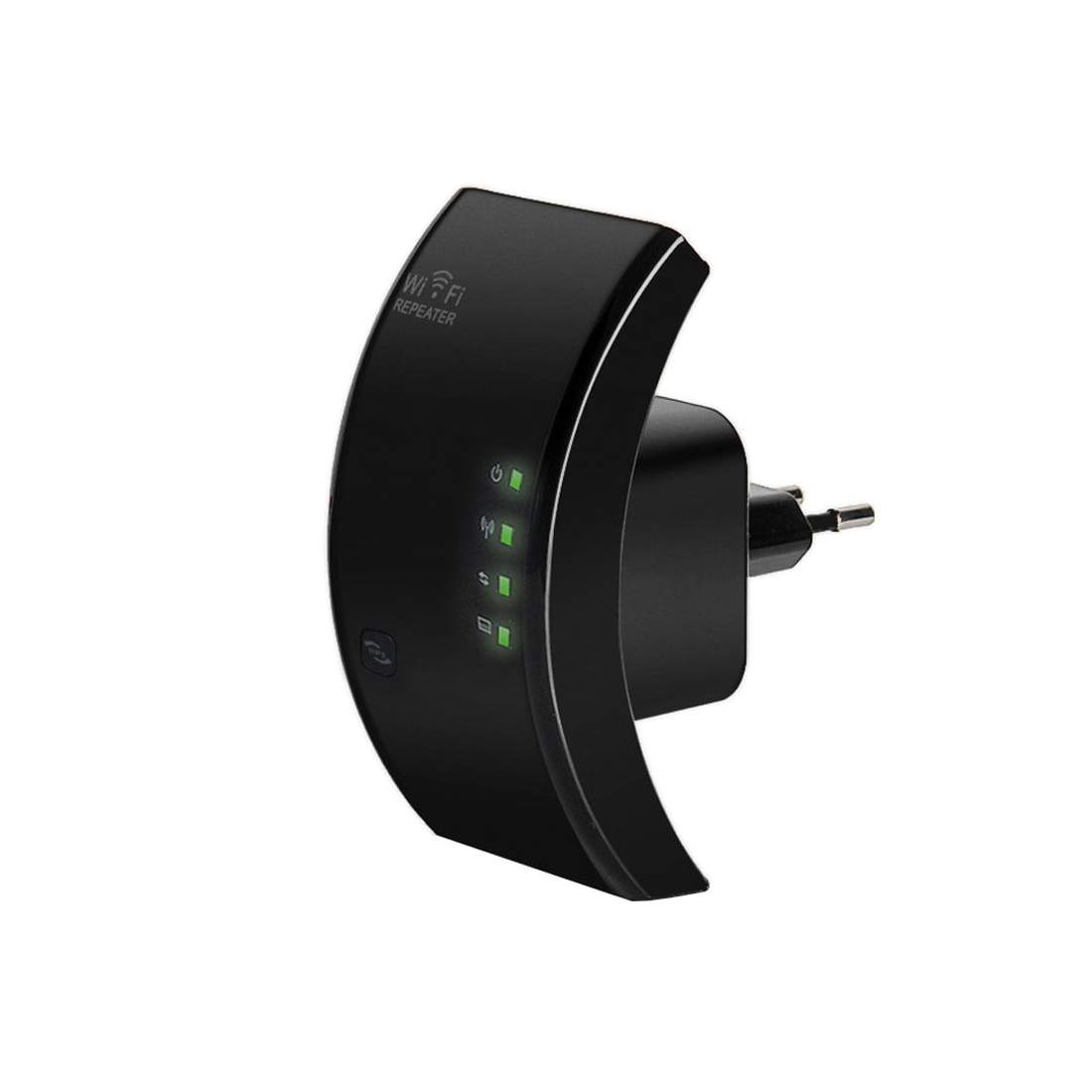 Trådlös Wifi Repeater - Svart | Elektronik - Datortillbehör - Nätverk & Trådlöst - Wi-Fi Repeaters | Pryloteket