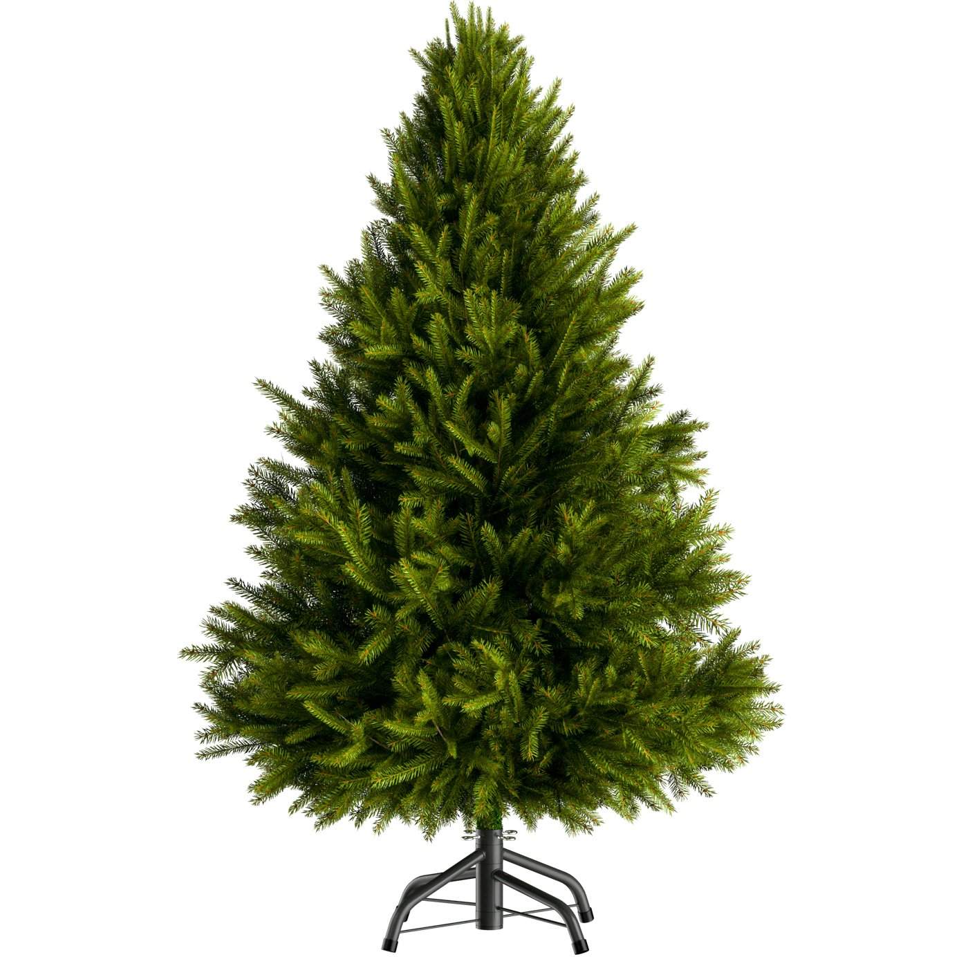 Kunstigt juletræ 1,2 m med fod – 470 spidser