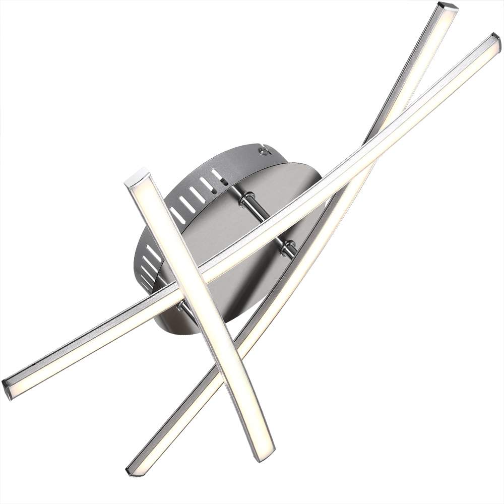 LED loftlampe med 3 lamper, 15W, 3000K