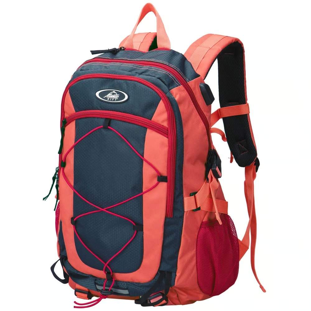 Ryggsäck 25L Röd – USB-port, regnskydd, ergonomisk design | Hem & Hobby | Pryloteket