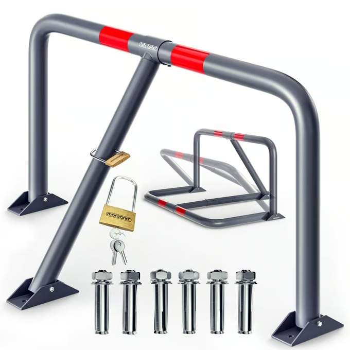 Lukittava pysäköintieste 800 x 470 x 440 mm