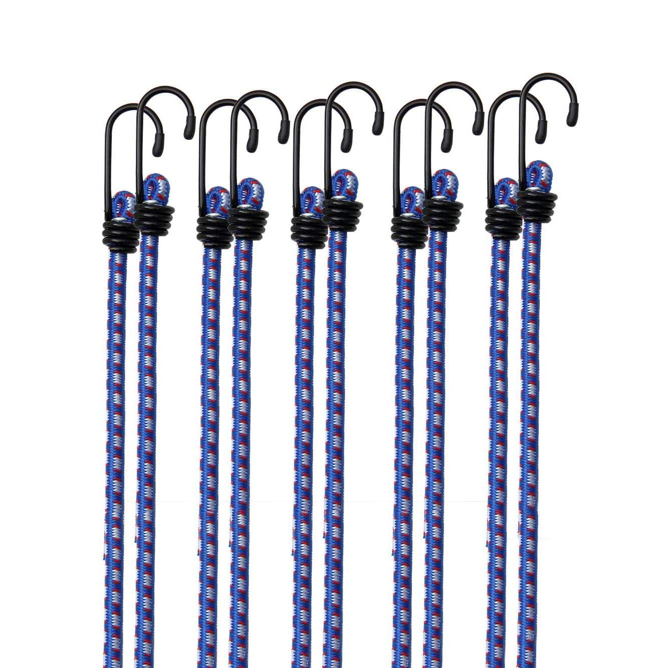 Bungee-linor – 10-pack, 305 cm, väderbeständiga | Hem & Hobby | Pryloteket