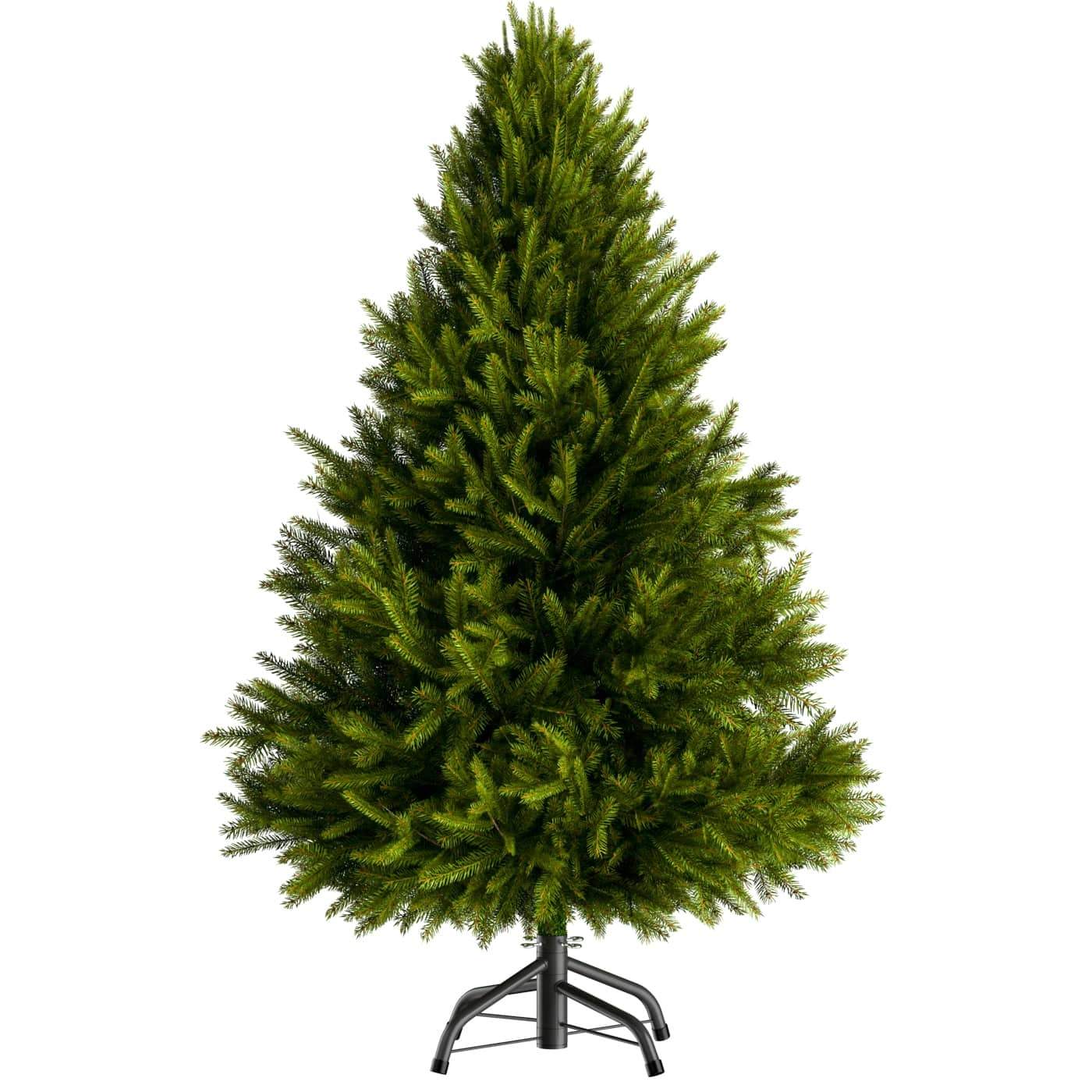 Konstgjord julgran 1,2 m med stativ, 780 spetsar | Hem & Hobby | Pryloteket