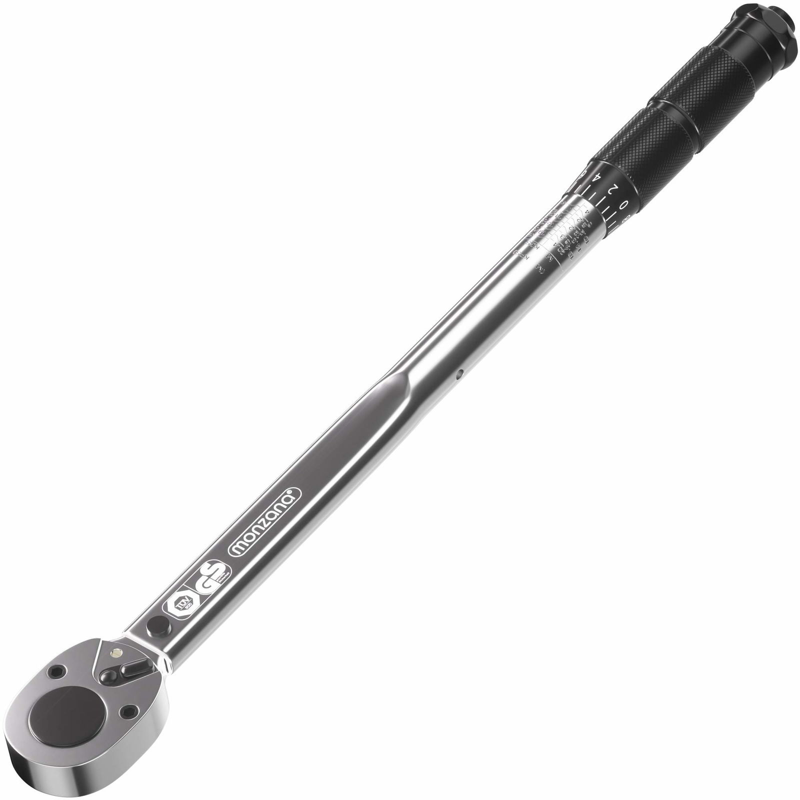 Momentnøglesæt, 6 dele, kromvanadium, 40-210 Nm