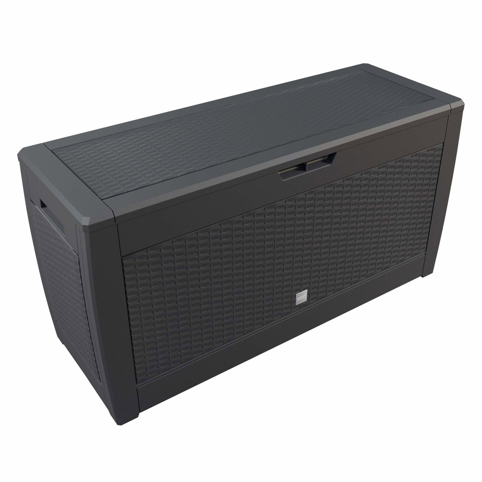Haveopbevaringskasse, rattan-look, 310L, vejrbestandig