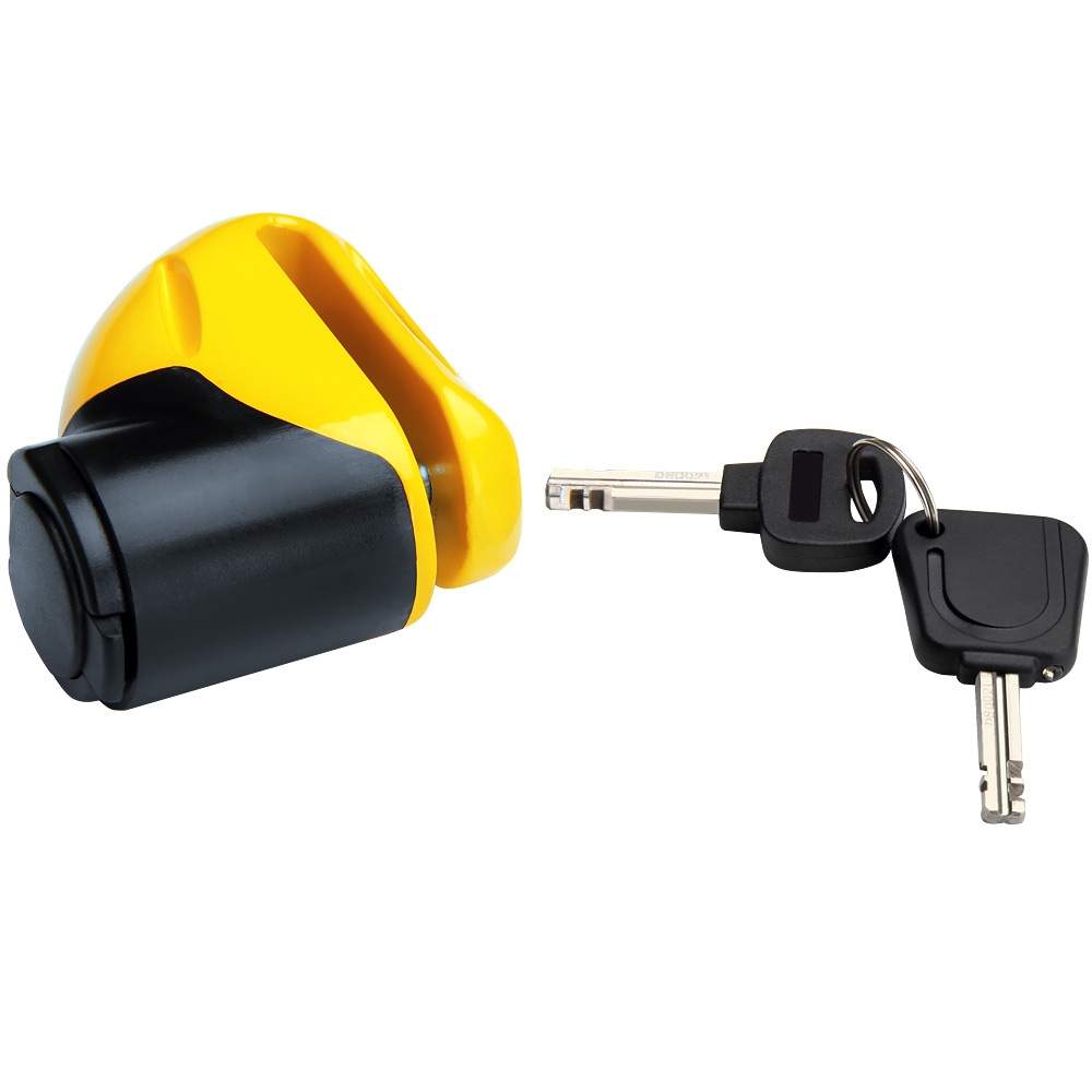 Motorcykel skivebremselås – stålbolt, gul, 5,5 mm