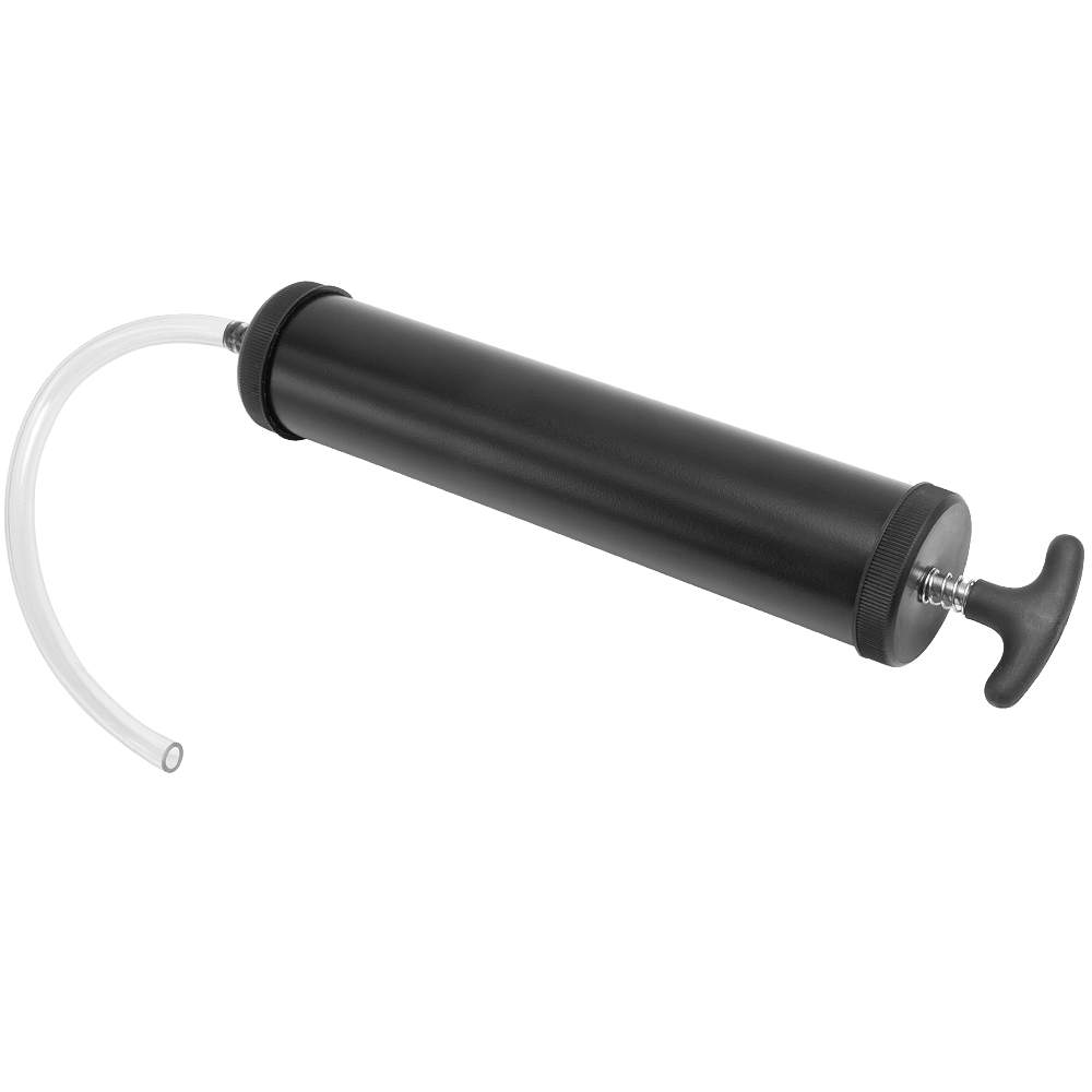 Oliesugningspumpe 500ml med T-håndtag og vinylslange