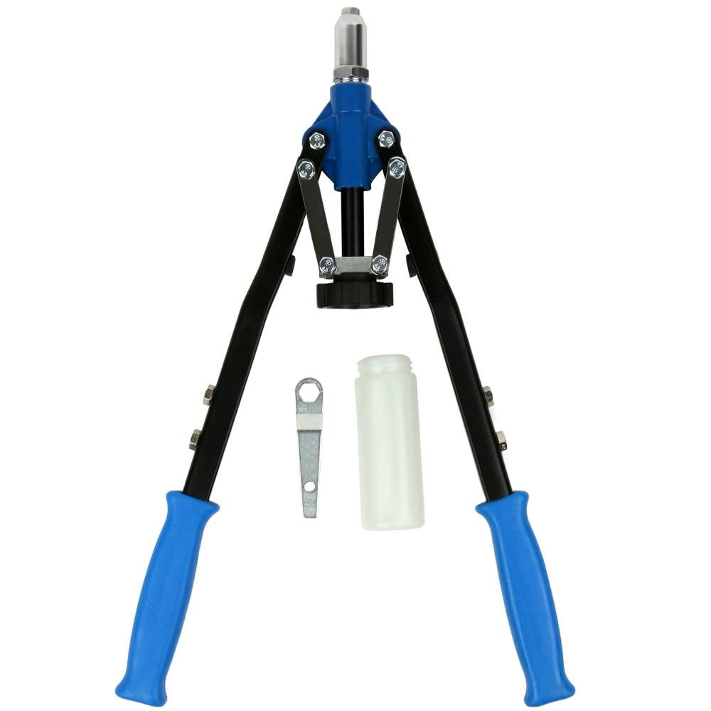 Nittetang med 5 størrelser og opsamlingsbeholder