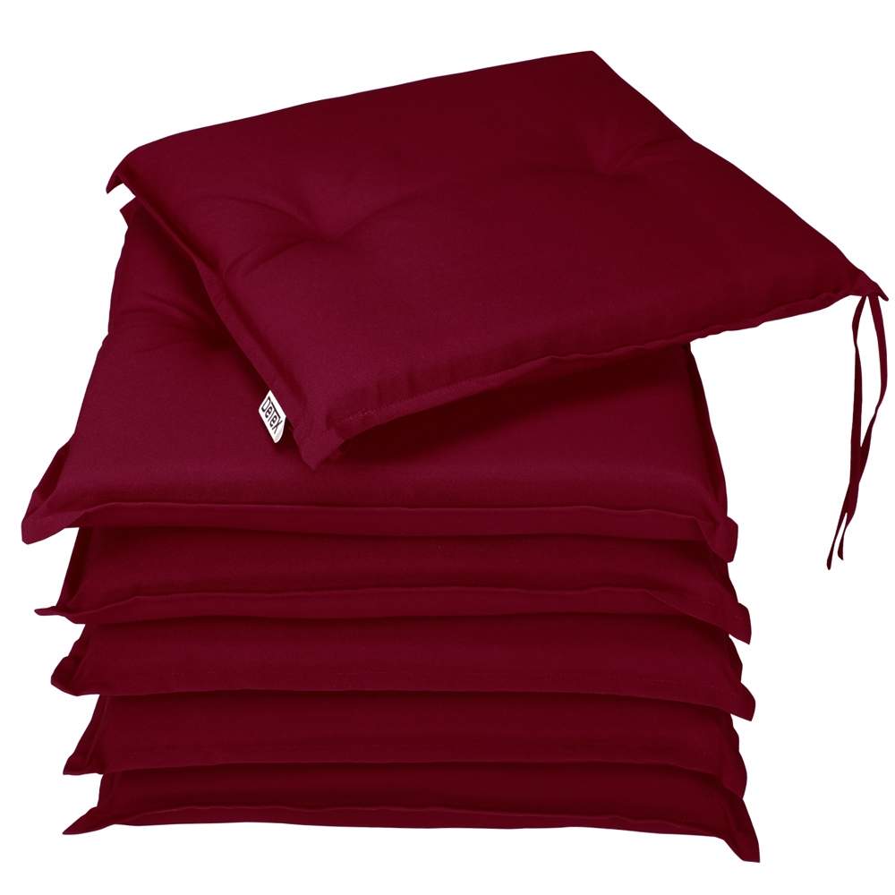 Istuintyynysetti, 6 kpl, Boston Red, 43x39x5cm