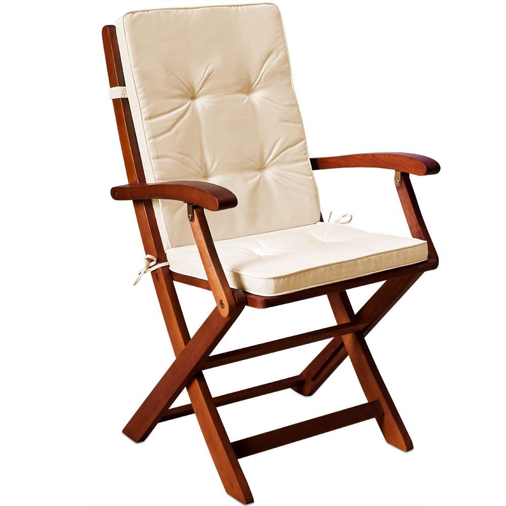 Sædehyndesæt med 6 stk. Boston Cream 43x39x5cm