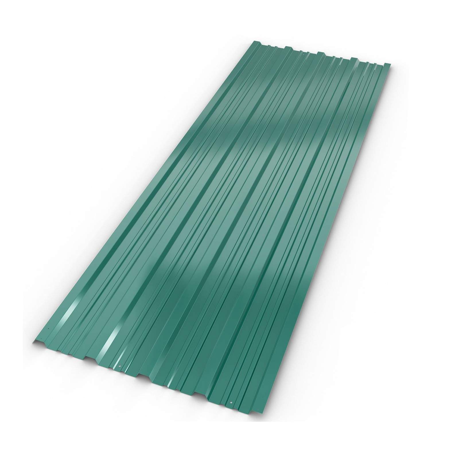 Trapetsplåt set om 12 gröna 129x46cm perforerade | Hem & Hobby | Pryloteket