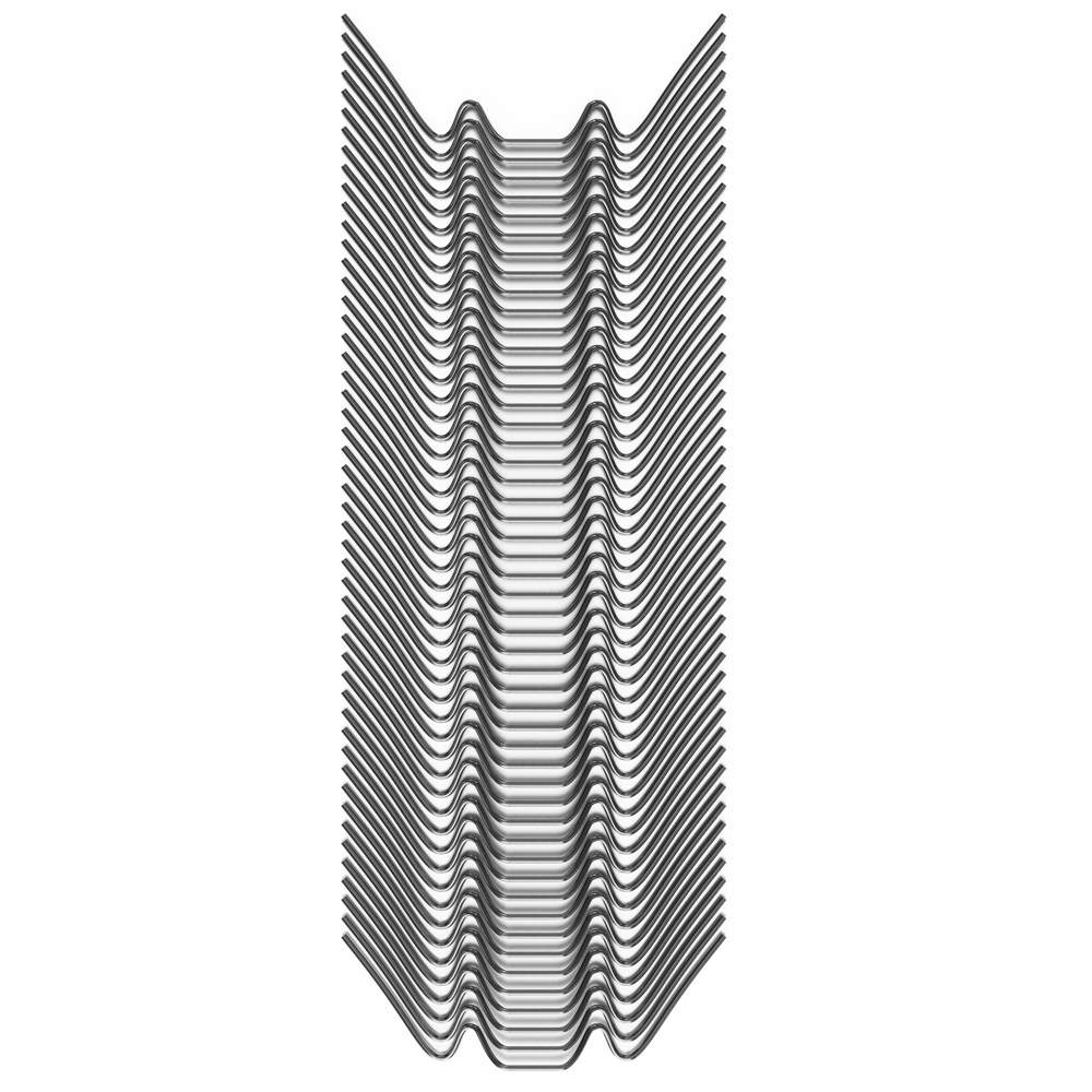 Drivhusglasklemmer, metal, sæt med 50 dele