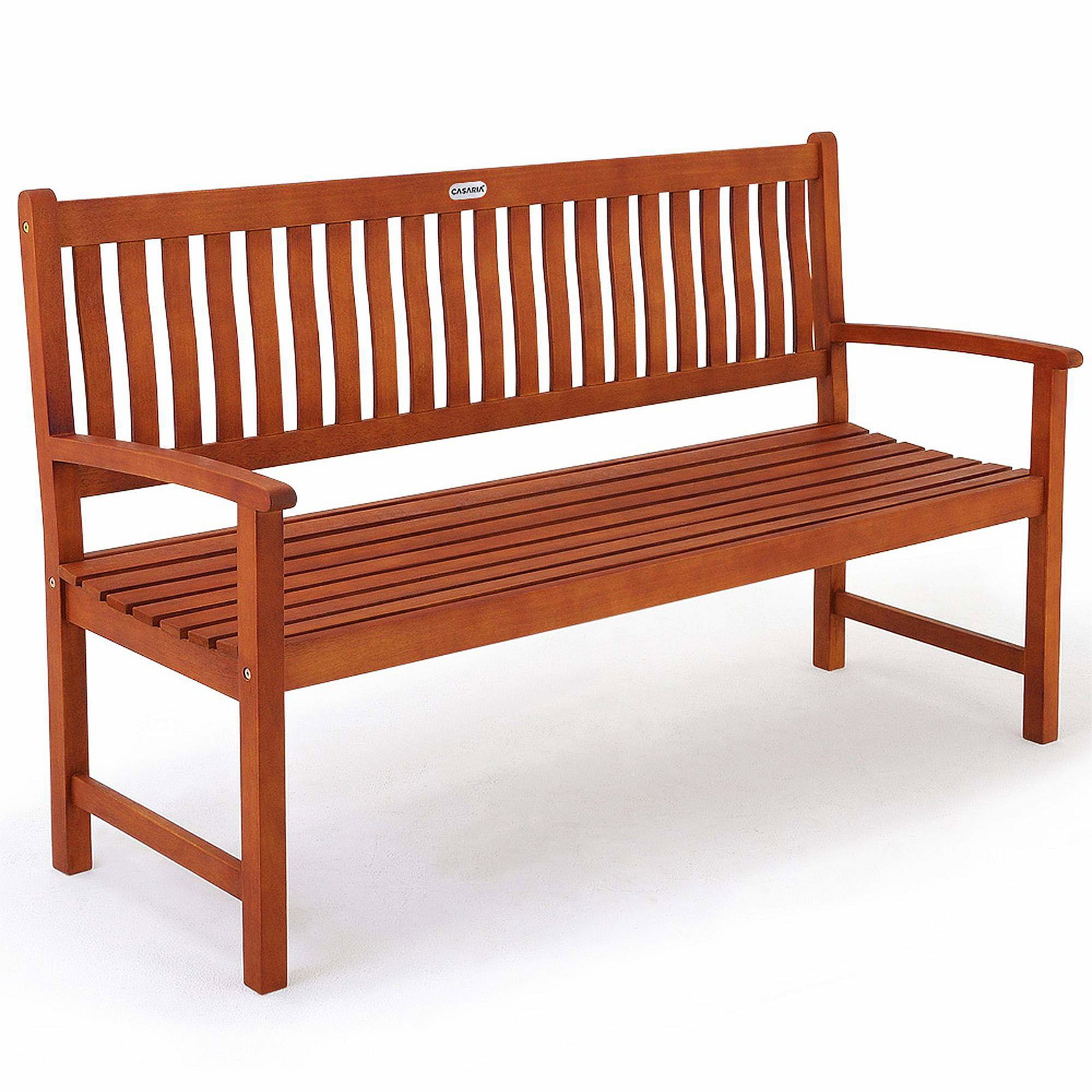 Trädgårdsbänk i eukalyptusträ, 152x55x90cm, FSC-certifierad | Hem & Hobby | Pryloteket